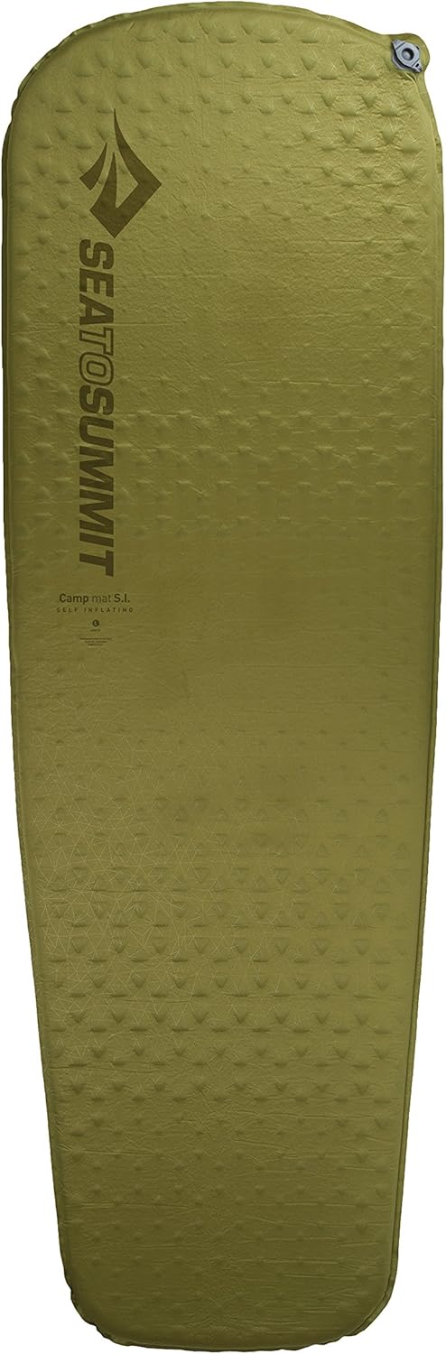 Self-Inflating Foam Sleeping Mat, Rectangular - Large (79 x 25 x 1.5 inches) V63604
