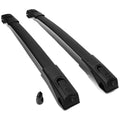 Black Aluminum Roof Rack Cross Bars with Lock & Key U67823