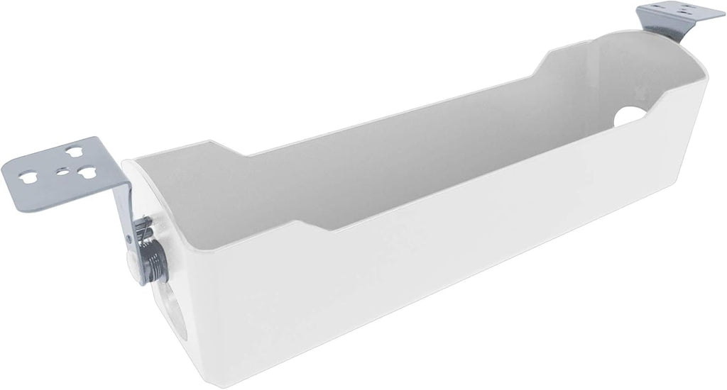Cable Management Tray Accessory for Sit Stand Desk, White, Pack of 2 X8219