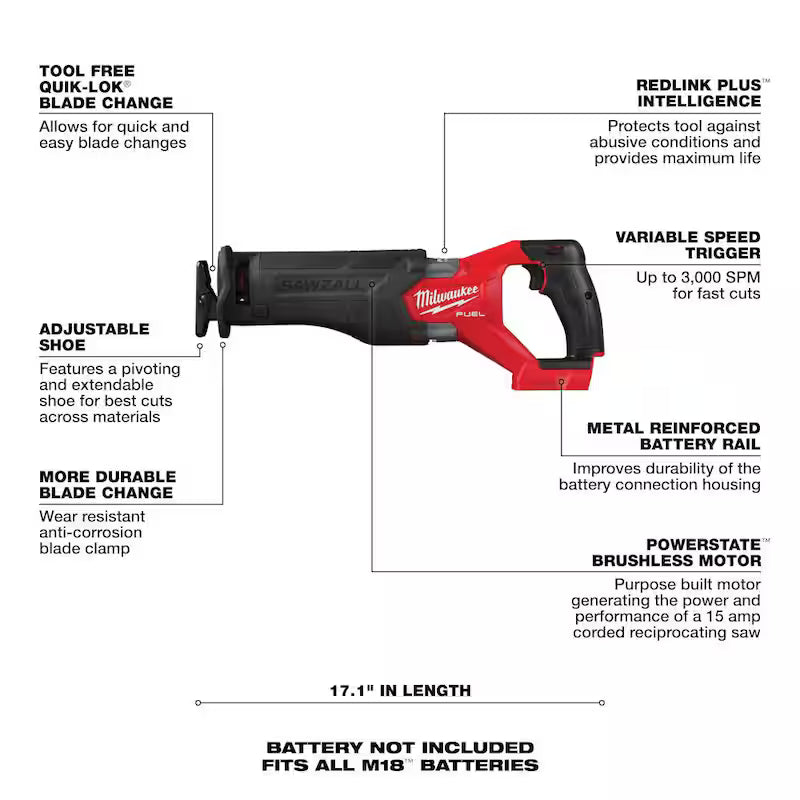 18-Volt Lithium-Ion Brushless Cordless Combo Kit (5-Tool) with Batteries, Charger Tool Bag W54383