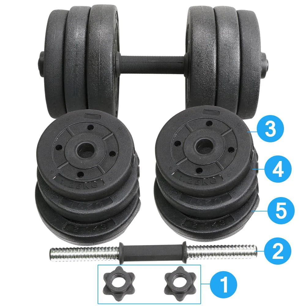 Adjustable 44 Lb Dumbbell Set Y7263
