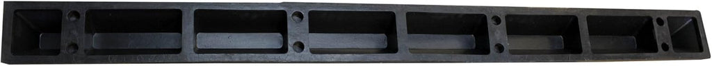 72 Inch Heavy Duty Rubber Parking Curb G1836