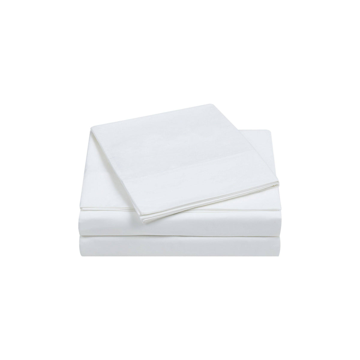 White Queen Percale Sheet Set O9003