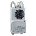 Line Volt Mechanical Tstat, 24 to 277VAC, Gray Q179