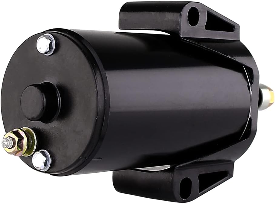 New Starter Compatible With Mercury Marine Outboard 25Hp Pack of 2 W6486