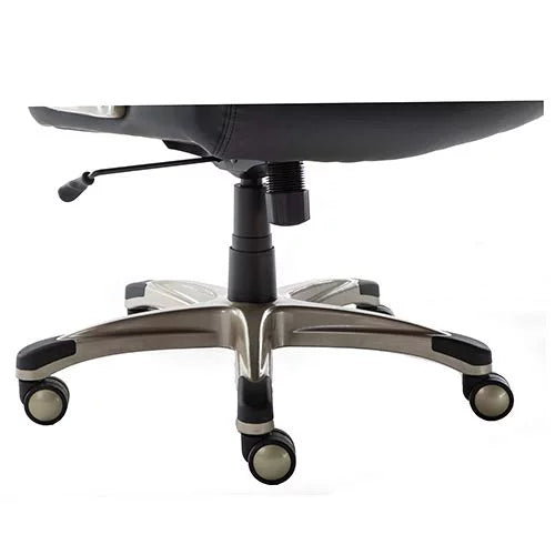 Black Bonded Leather Big & Tall Executive Office Chair M7852