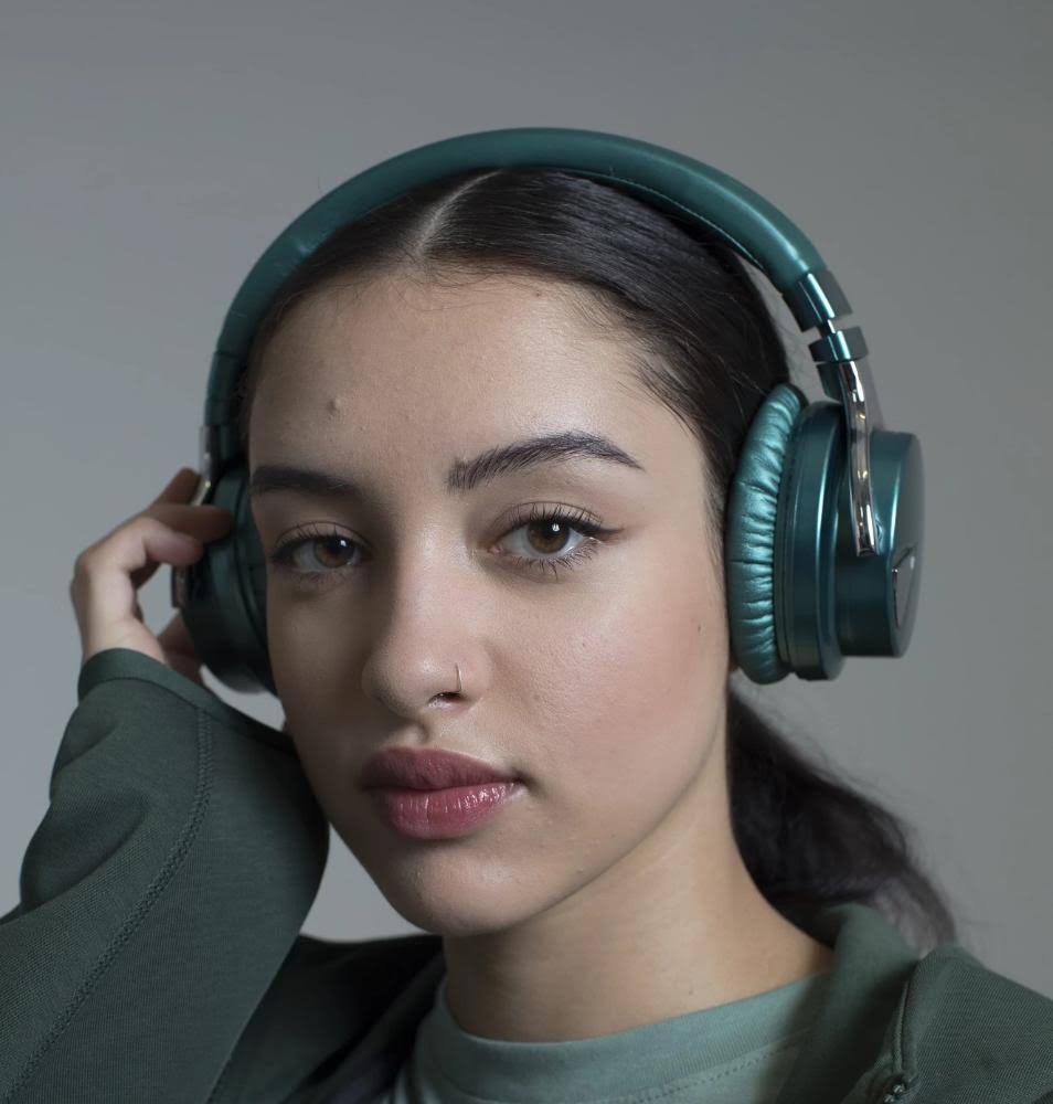Active Noise Cancelling Wireless Bluetooth Over-ear Headphones A251