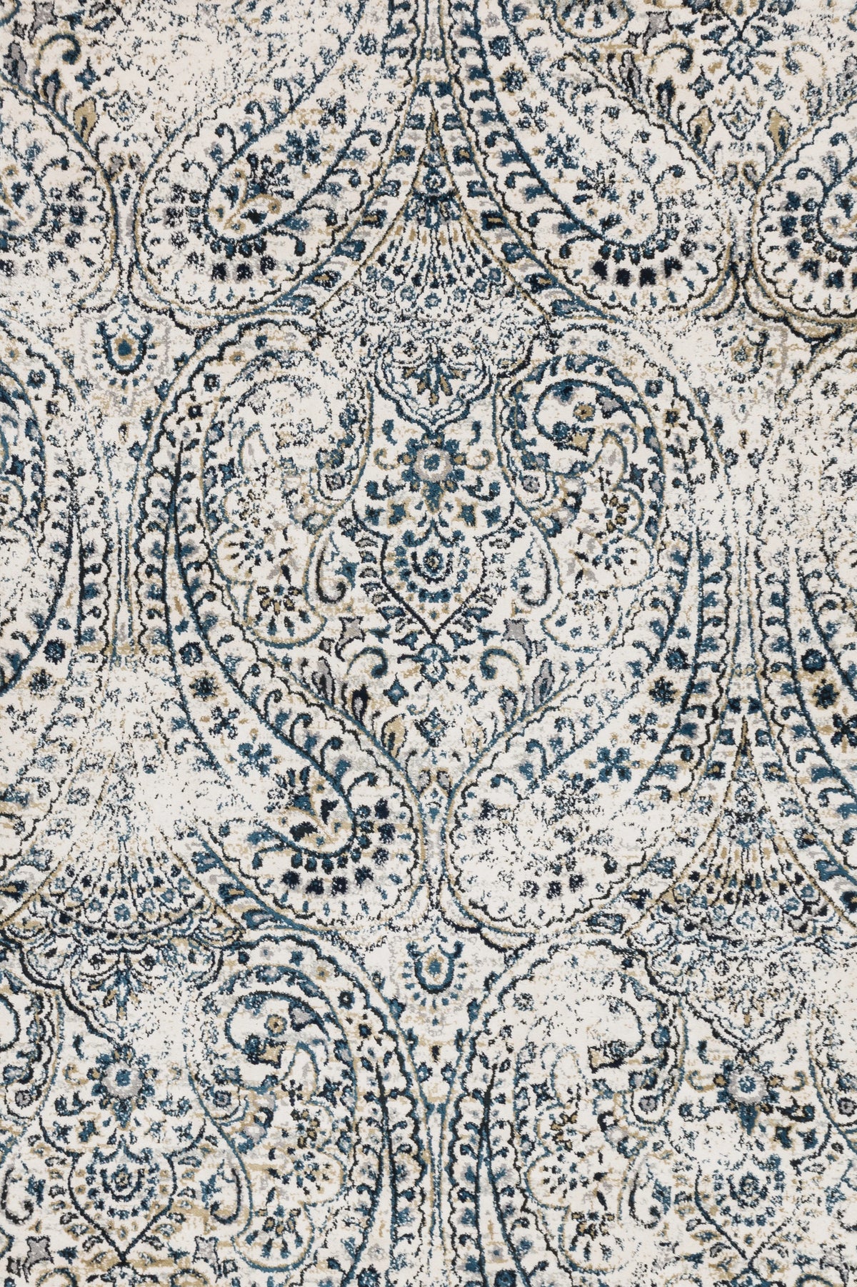 Ivory Indigo Rug 9'3 x 13' S398377