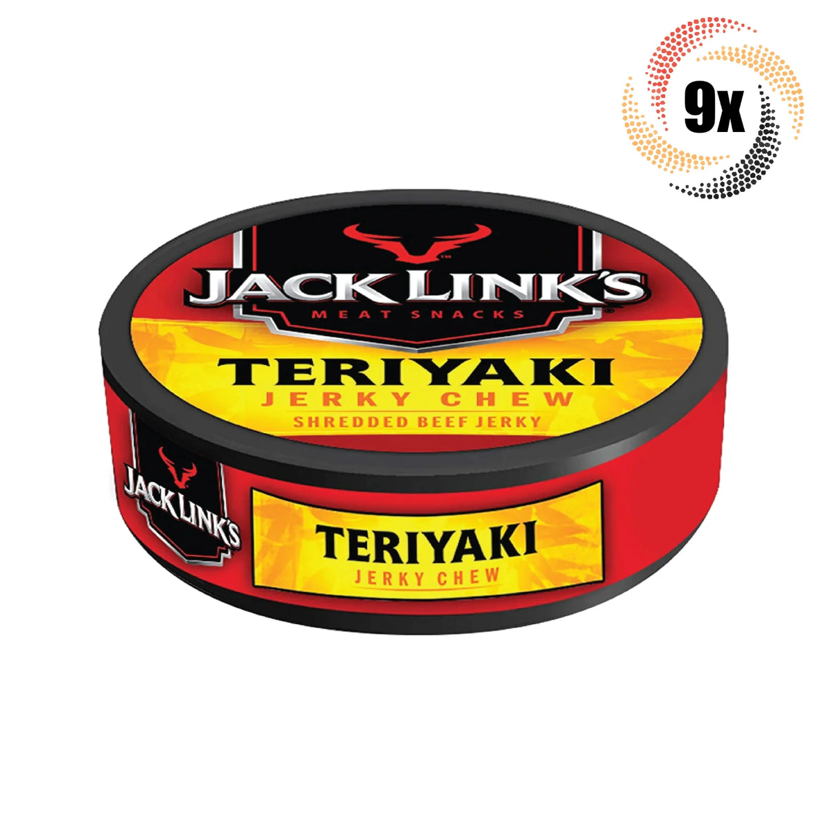 Teriyaki Beef Jerky Chew Tins .32oz B227
