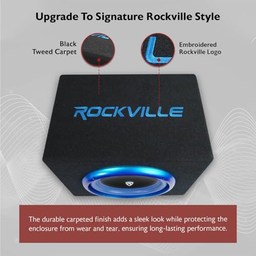 10 Inch 500W Active Car Subwoofer with Enclosure I414