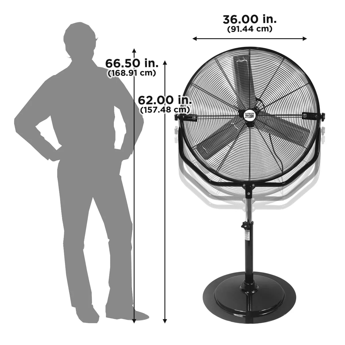 30 Industrial Pedestal Fan K282998