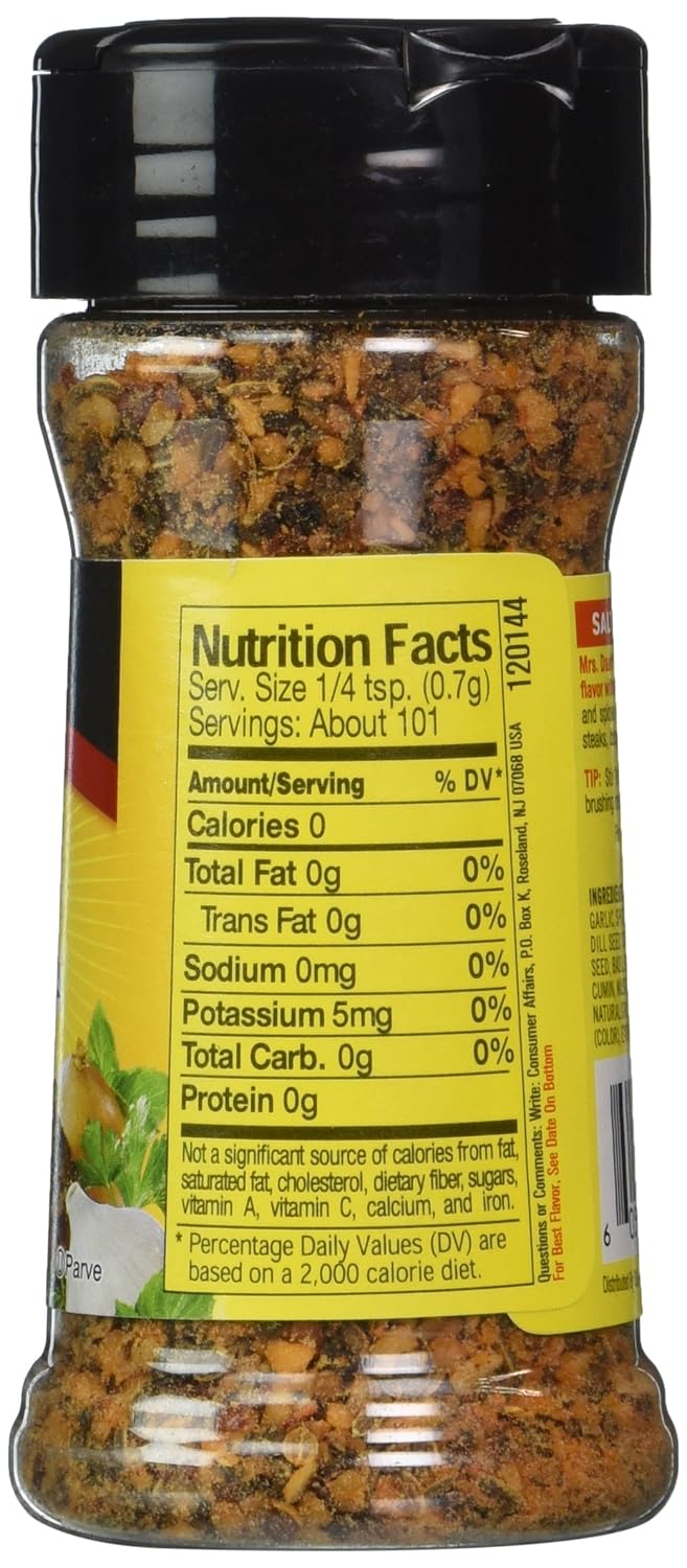 Salt-Free Seasoning 2.5oz (2-pack) K93969