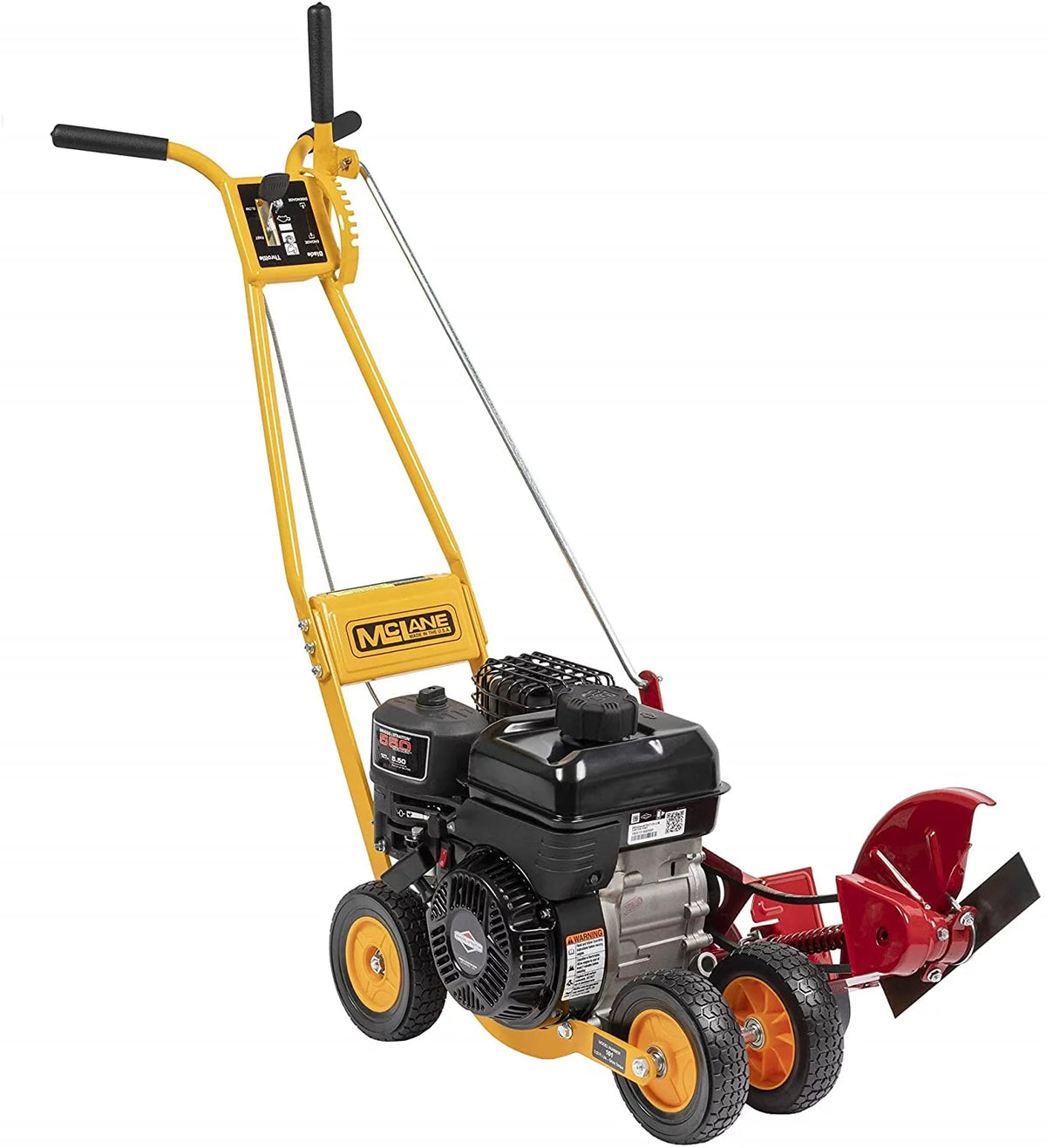 Gas Powered Lawn Edger with 5.50 Gross Torque 3.5 HP Engine 7" Wheels E63681