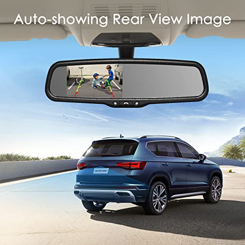 4.3" Rear View Mirror Camera with Night Vision Backup Camera B290365