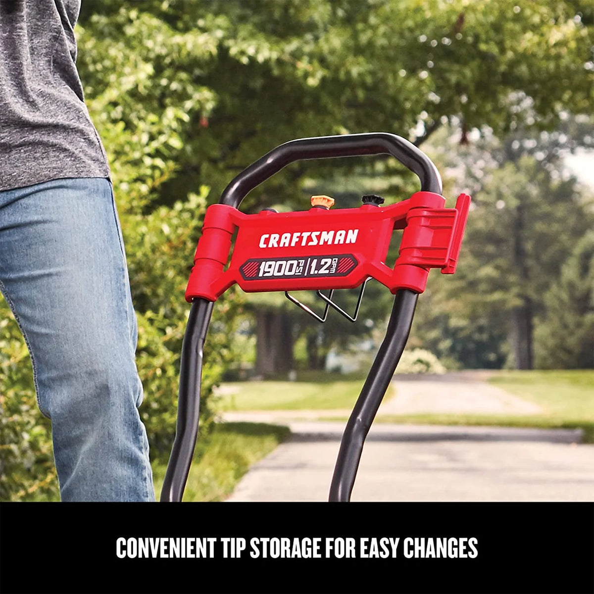 Cold Water 1900 PSI 1.2 GPM Electric Pressure Washer N422
