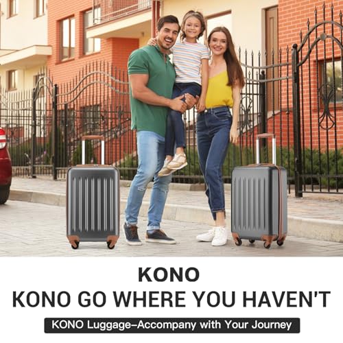 20-Inch Black Hardside Carry-on Suitcase with Spinner Wheels X679661