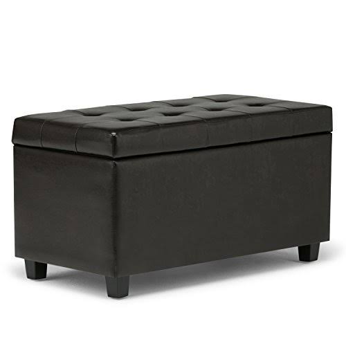 Contemporary Storage Ottoman in Tann N8421