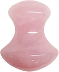 Rose Quartz Gua Sha Scraper Board and Jade Roller Set D974889