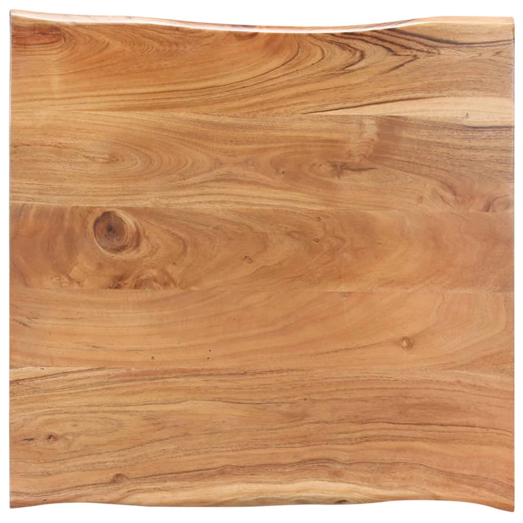 Acacia Wood Coffee Table with Iron Legs Q790