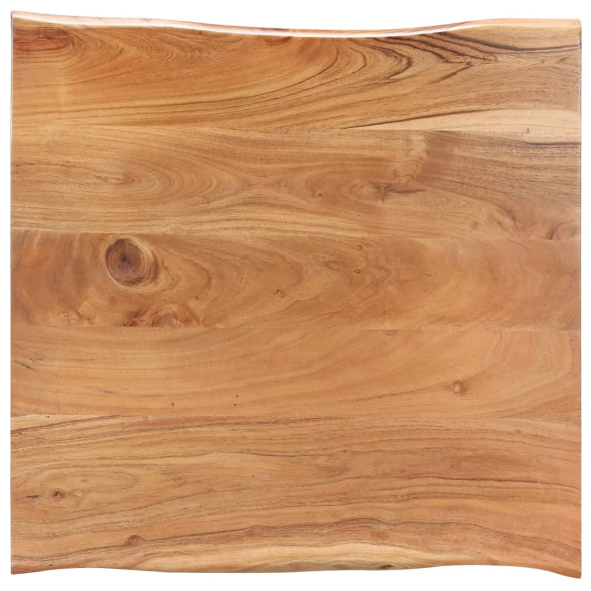 Acacia Wood Coffee Table with Iron Legs Q790