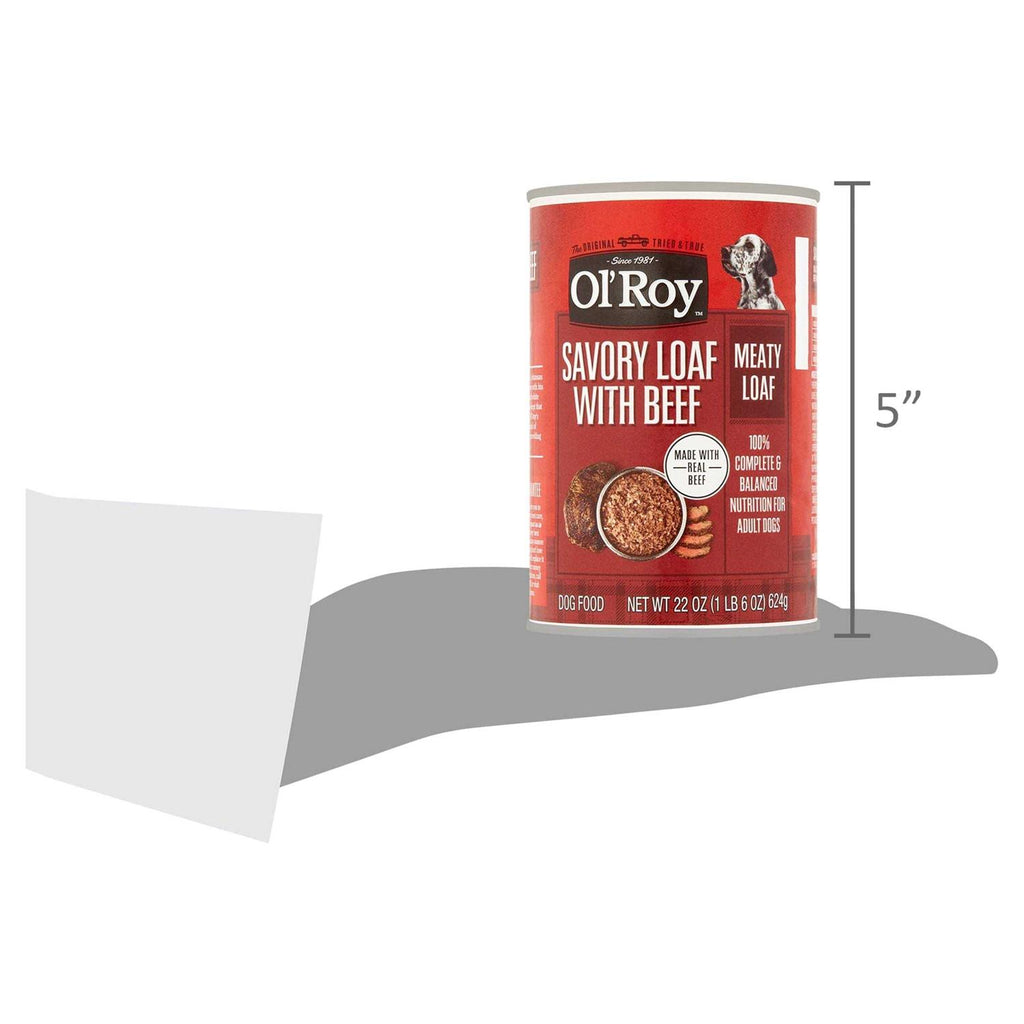 Savory Loaf with Beef Wet Dog Food S34750