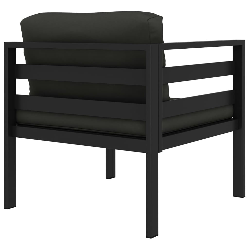 Anthracite Sectional Corner Sofa with Cushions U3913
