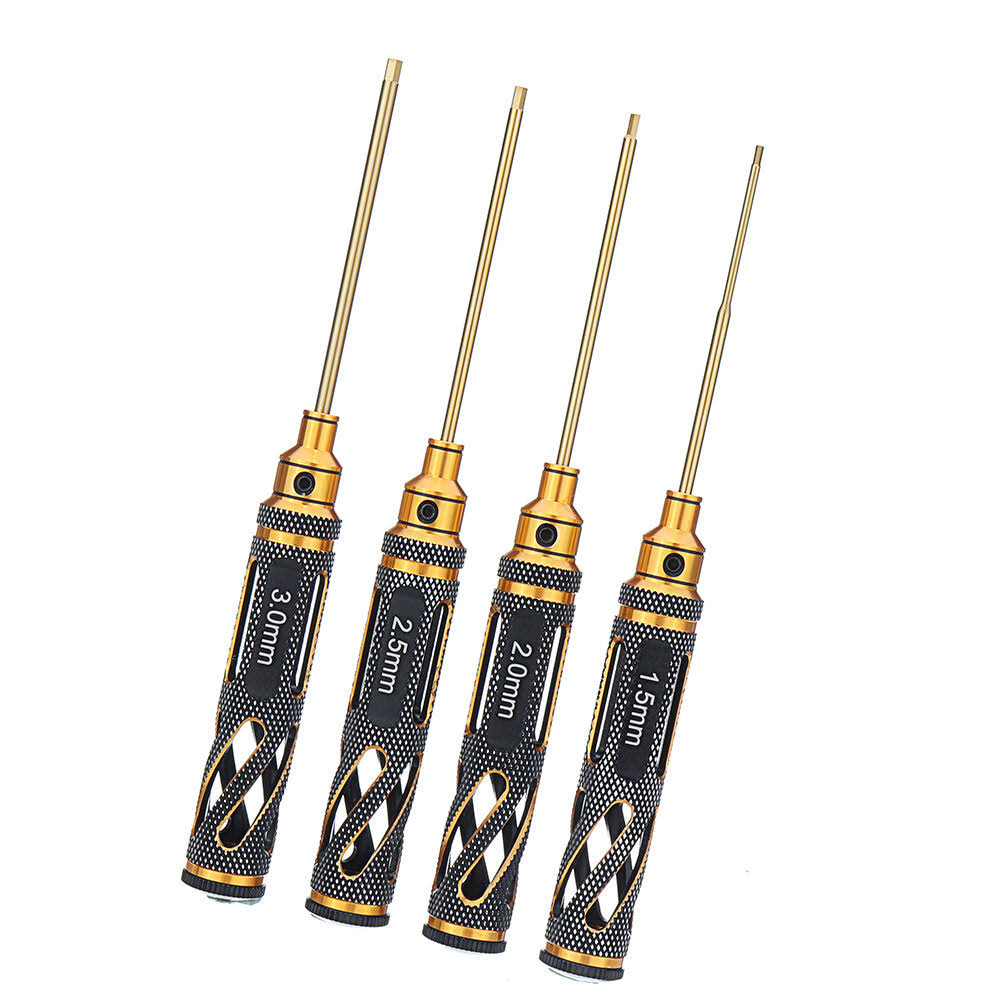 1.5/2.0/2.5/3.0mm Hex Screwdriver Set A307