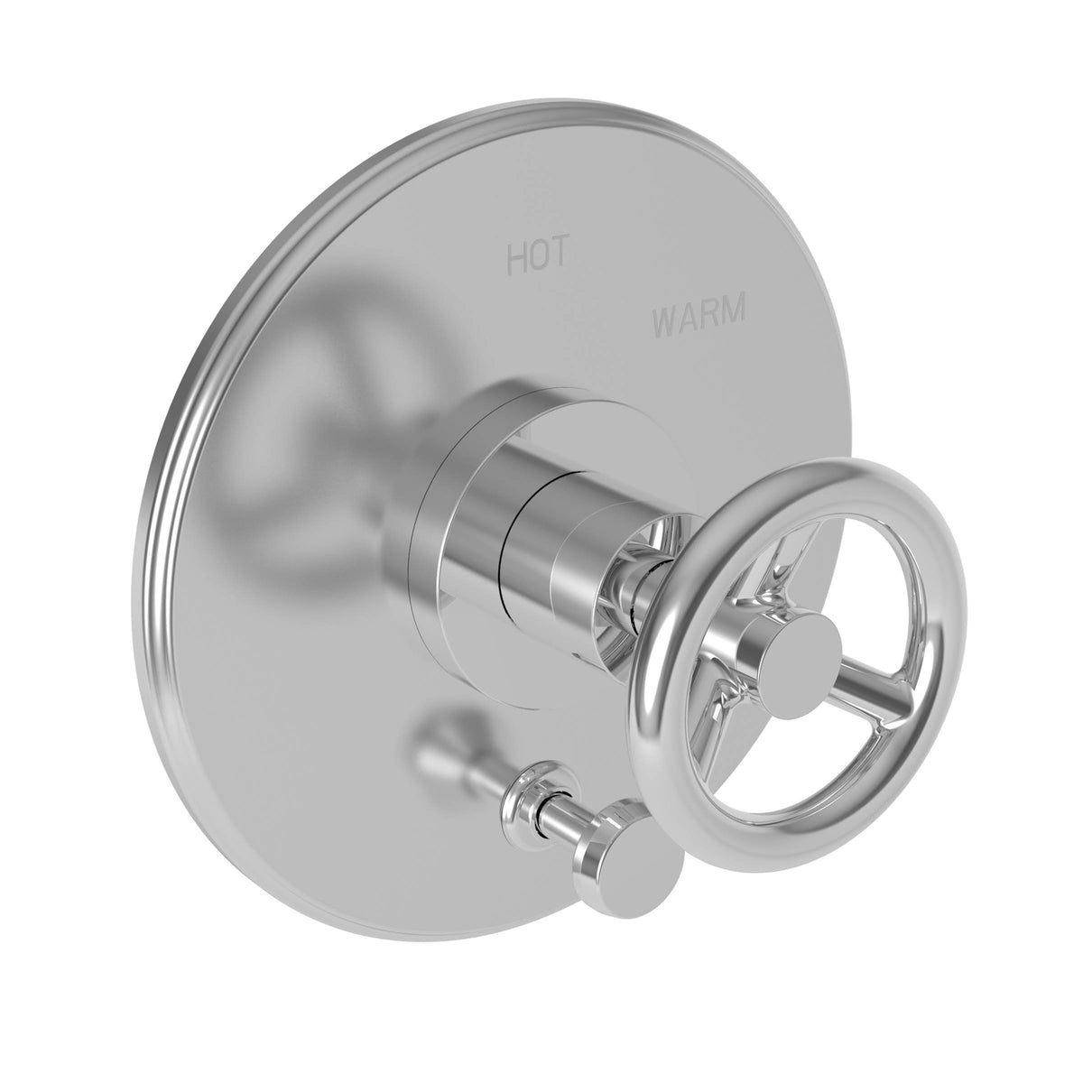 Balanced Pressure Tub & Shower Diverter Plate with Handle, Oil Rubbed Bronze G74526