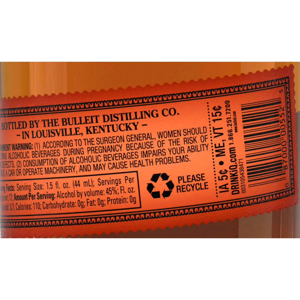 Bourbon Whiskey 750 mL 45% ABV F7395