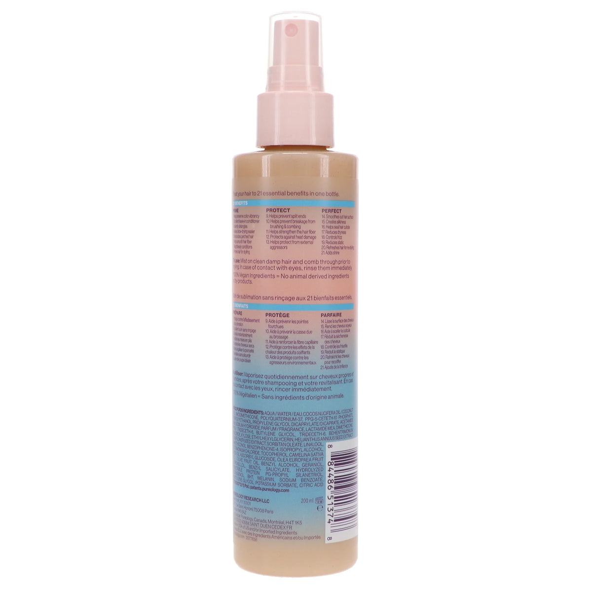 21 Essential Benefits Multi-Tasking Leave-In Spray 6.7 oz T363