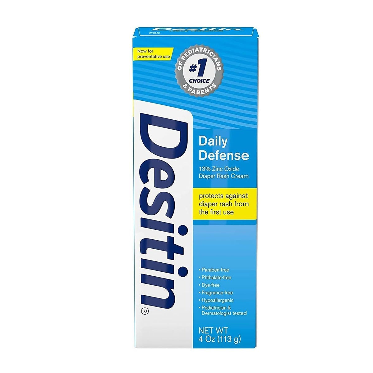 4 oz and 2 oz Bundle Pack Diaper Rash Cream with Zinc Oxide G7794
