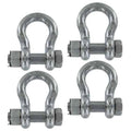 4 Pack 316 Stainless Steel Bolt Type Anchor Shackle I19528