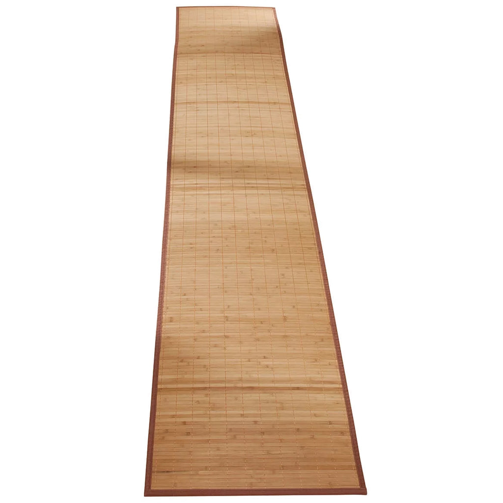 Bamboo Non-Slip Runner with Nylon Trim, 23” x 118” E416