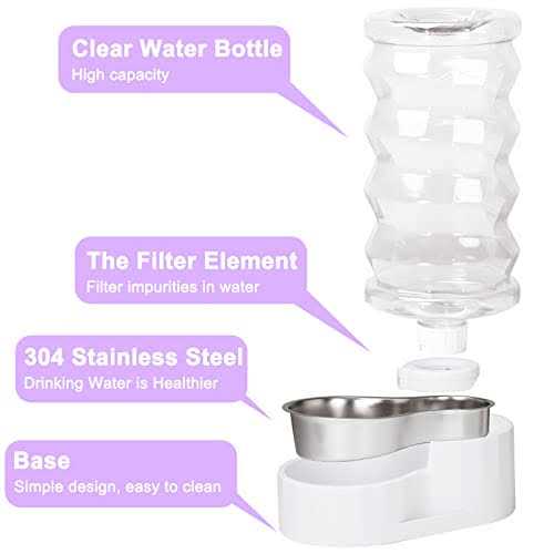 Automatic BPA-free Stainless Steel Pet Waterer L233611