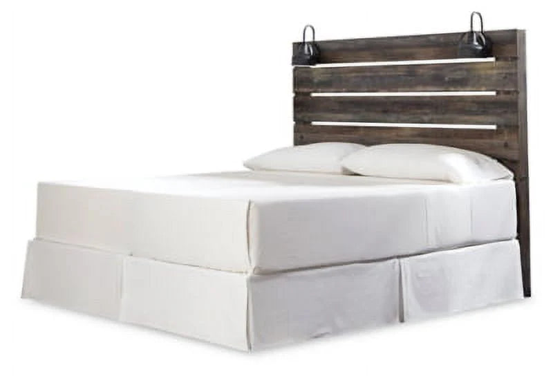 Full Panel Headboard Whitewash X140