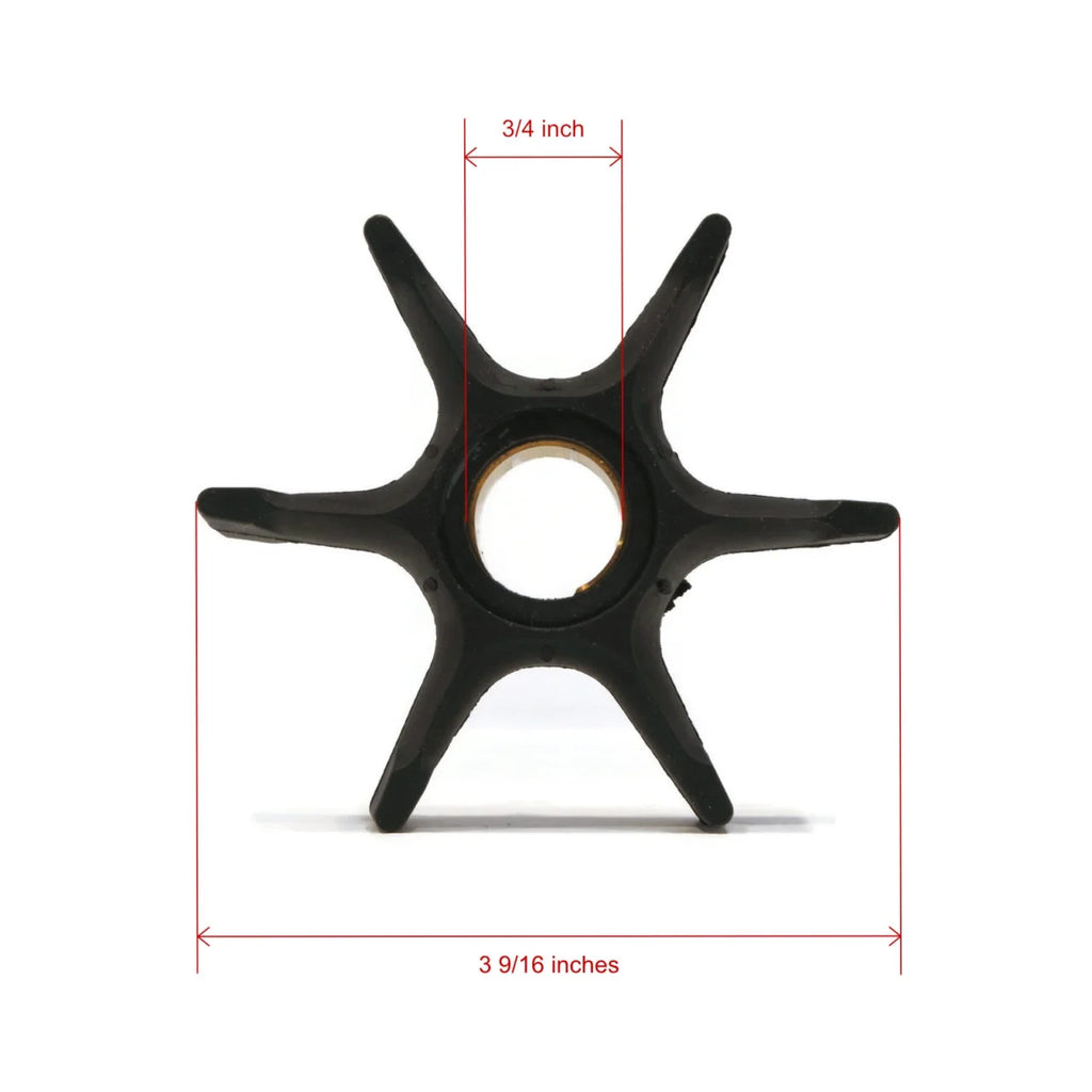 Water Pump Impeller Kit for 1984 Evinrude 75 HP Boat H2827