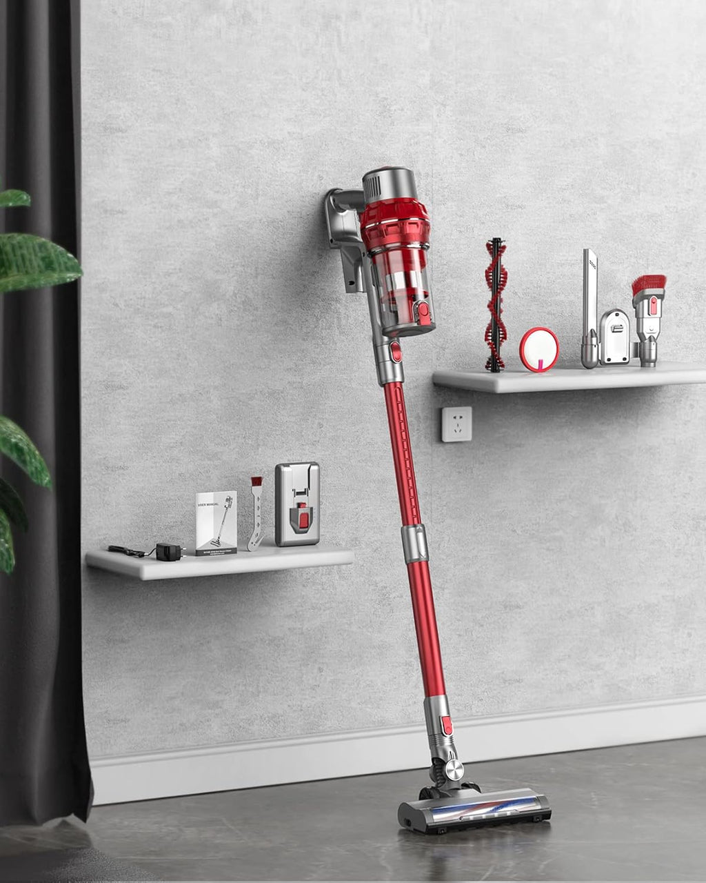 Cordless Stick Vacuum Cleaner with Detachable Battery X98088