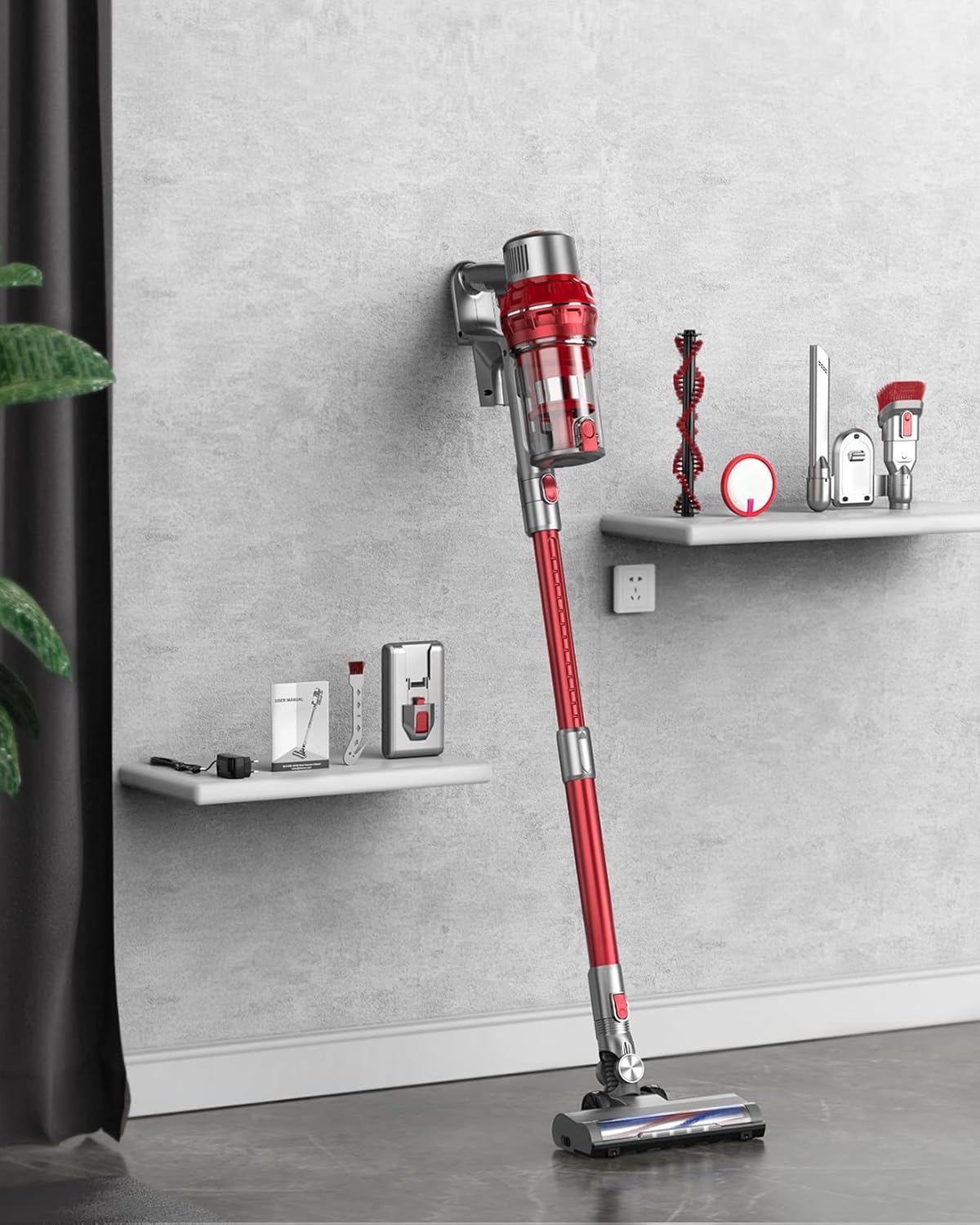 Cordless Stick Vacuum Cleaner with Detachable Battery X98088