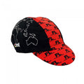Black/Red Cycling Cap R1498