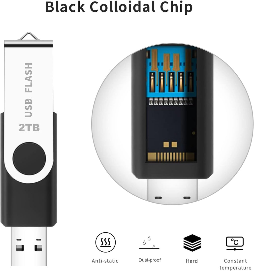 2TB USB Flash Drive Pack of 2 F72270