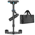 Black Carbon Fiber Handheld Stabilizer with Quick Release Plate O4310