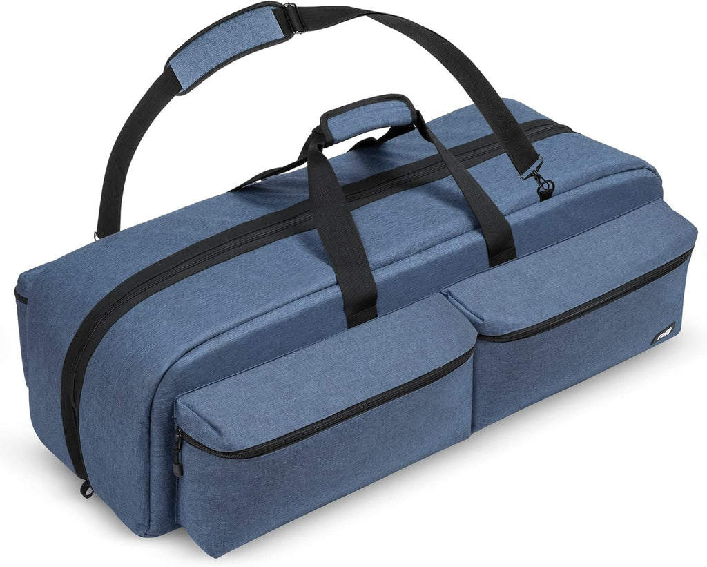 Telescope and Tripod Case/Bag with Padded Accessories Pockets J2219