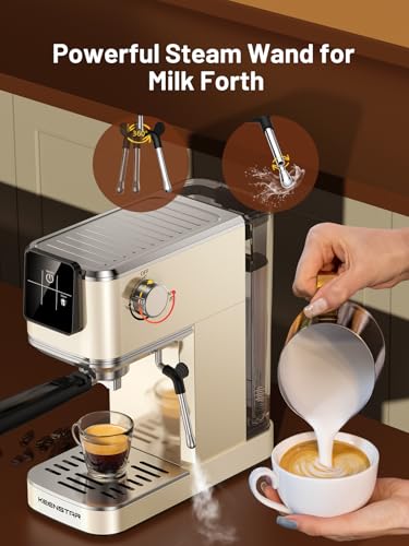 Espresso Machine with Milk Frother Steam Wand, 40oz Water Tank Z33345
