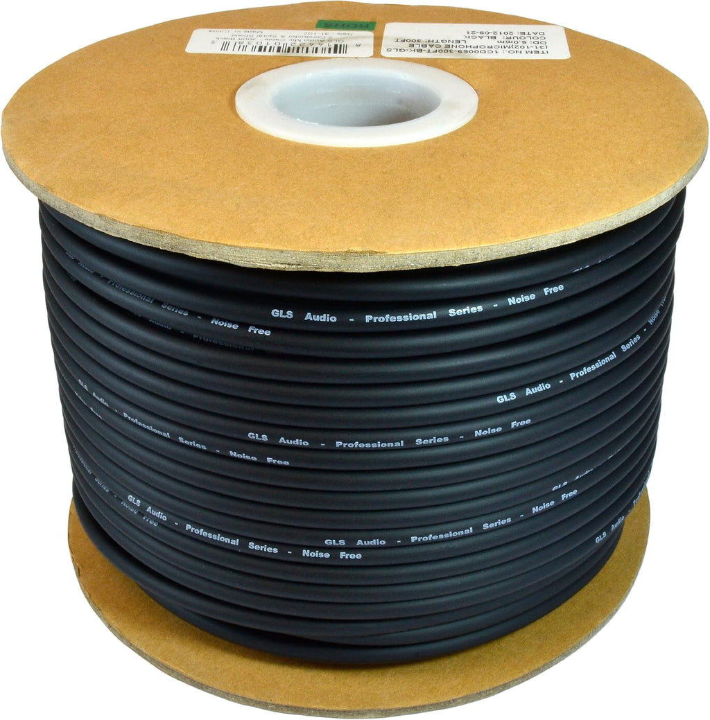 300' Black Microphone Cable V402131
