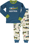 Warm Long-Sleeve Pajama Sets for Kids J244086