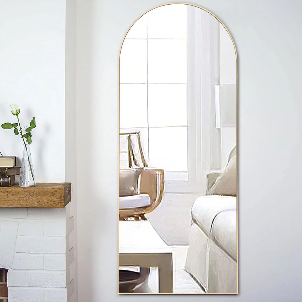 Arch Mirror Full Length Mirror 64"x 21" X3349