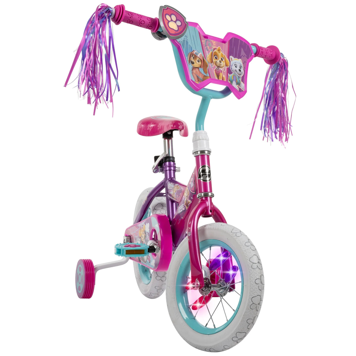 12-inch Girls' Training Wheel Bike B22608
