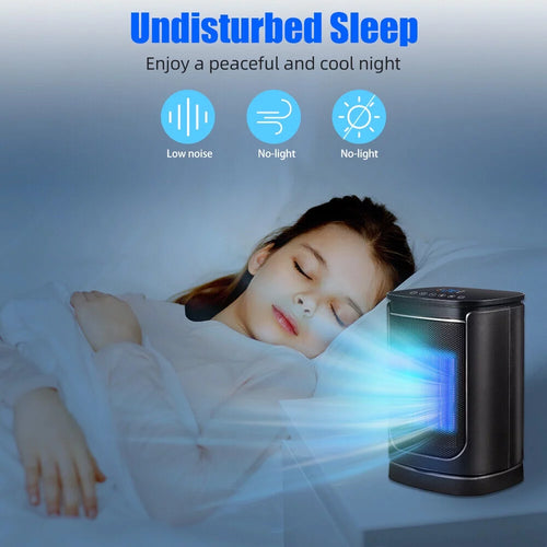 2in1 Portable Air Cool&Heat Fan C4189