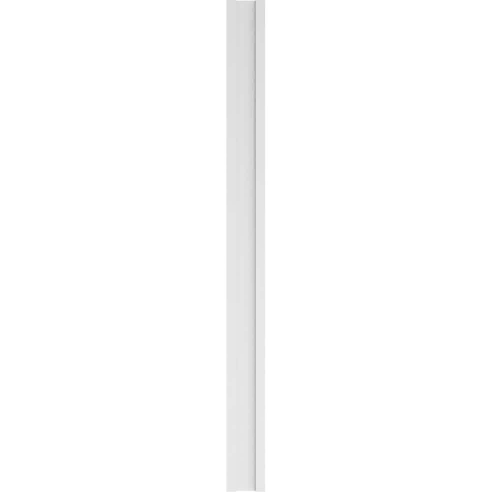 Two Equal Raised Panel PVC Pilaster with Standard Capital & Base (Pair) E85872