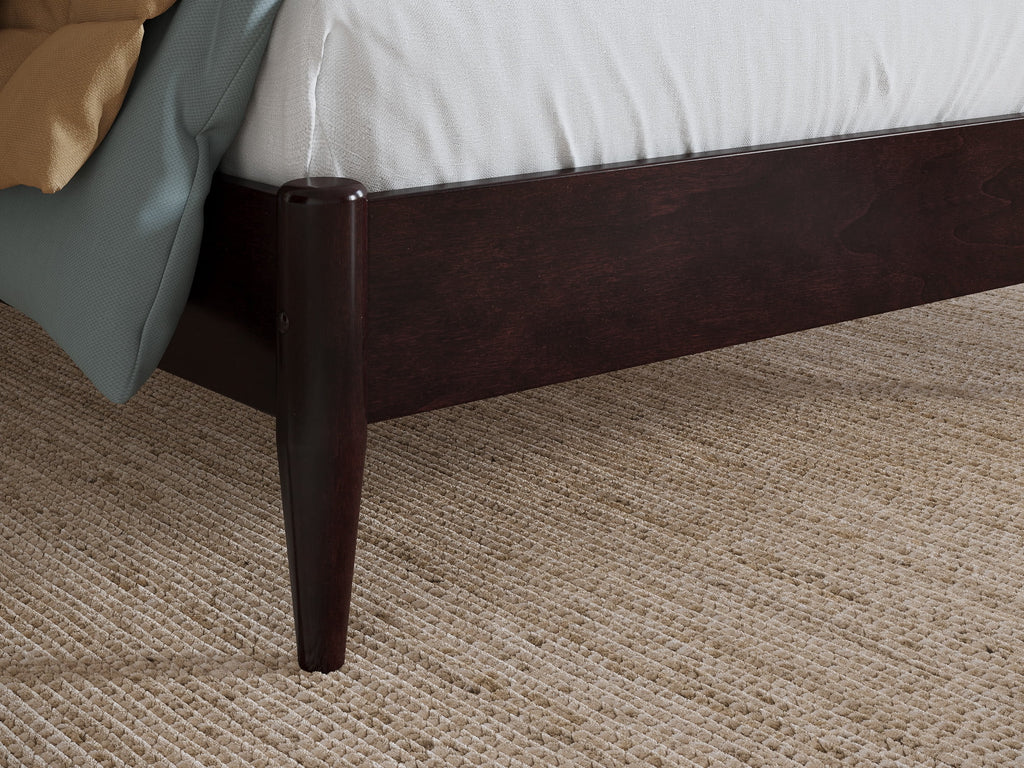 Twin Solid Wood Low Profile Platform Bed A46919